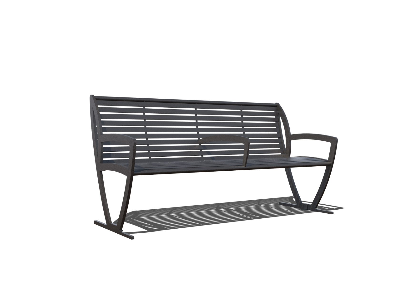 Zion Bench with Back